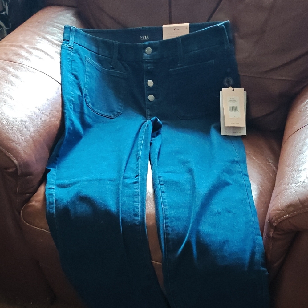NYDJ High Rise Dark Blue Women's Jeans